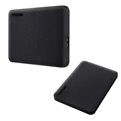 Toshiba - Disco Duro Externo Portátil Canvio Advance, 2 TB, USB 3.0 / 2.0, Color: Negro