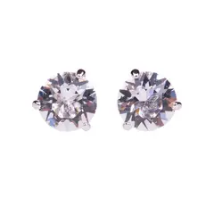 SWAROVSKI - Solitaire Sparkling Stars Sweet Love Earrings-Rhodium-Plated
