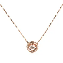 SWAROVSKI - Sparkling DC Dancing Heart Necklace - Rose Gold