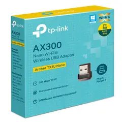 TP LINK - Adaptador USB WiFi TP-Link Archer TX1U Nano AX300
