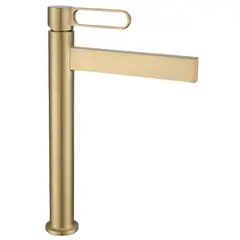 XM - Llave de Agua Fría Llave Alta Dorada - L3019A07