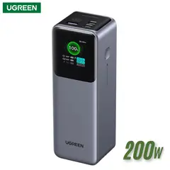UGREEN - Power Bank Nexode 25000mAh 200W Carga Rápida