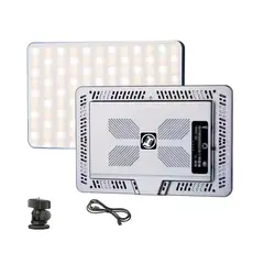 GENERICO - Luz portátil recargable para cámara o celular