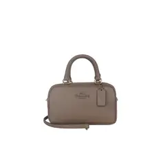 COACH - Satchel Bandolera en Piedra Oscura CT776