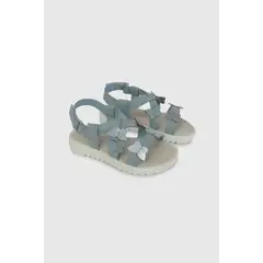 COLLOKY - Sandalia Casual Caminante Niña Azul