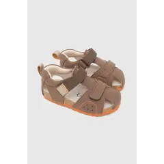 COLLOKY - Sandalia Casual Caminante Niño Café