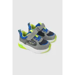 COLLOKY - Zapatilla Luces Caminante Niño Gris