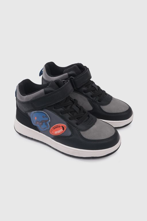 Zapatilla Urbana Kid Niño Negro