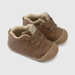 COLLOKY - Zapato Casual Gateador Niño Café