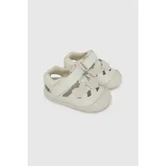 COLLOKY - Sandalia Casual Gateador Niña Blanco