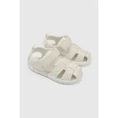 COLLOKY - Sandalia Casual Caminante Niña Blanco