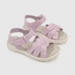 COLLOKY - Sandalia Casual Caminante Niña Morado