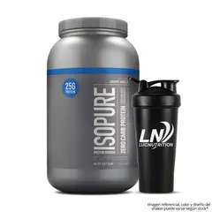 undefined - Isopure Zero Carb 3 lb / Proteina Isolatada Isopure - Creamy Vanilla + Shaker