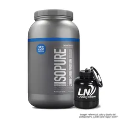 GENERICO - Isopure Zero Carb 3 lb / Proteina Isolatada Isopure - Creamy Vanilla + Portaproteina