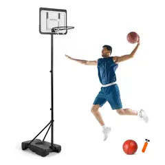 EASY FIT - Canasta De Basquetbol Baloncesto Tablero Ajustable Portátil