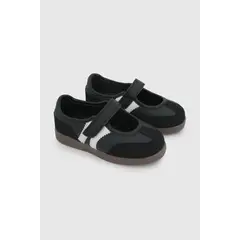 COLLOKY - Ballerina Casual Caminante Niña Negro