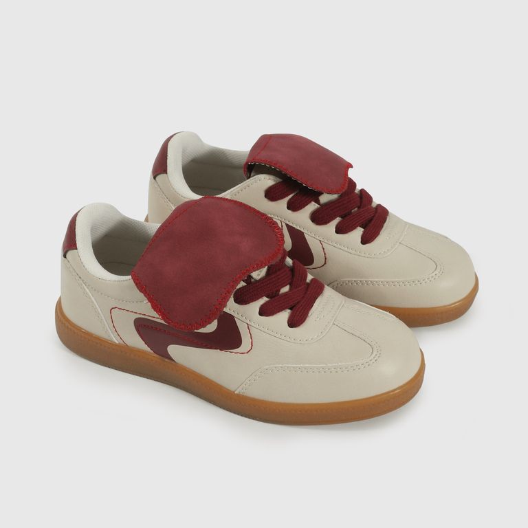 Zapatilla Urbana Kid Niña Beige