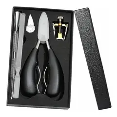 ZIMRAHYG - Set 6 Pedicura Herramientas Uñas Encarnadas Acero Inoxidable