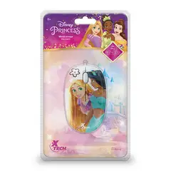 XTECH - MOUSE USB Disney Edición Princesa XTM-D406PS-BL-Xtech