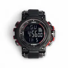 GENERICO - RELOJ PARA HOMBRE - DIGITAL - RESISTENTE AL POLVO Y AGUA - COLOR ROJO