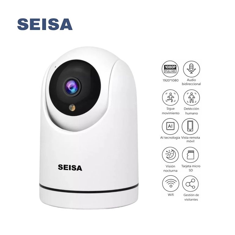 Cámara Seguridad IPC-S042 WiFi 360° Full HD Blanca