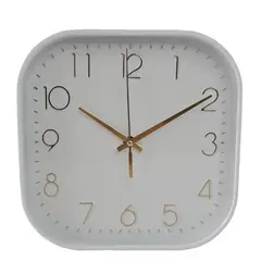 GENERICO - Reloj De Pared Minimalista Decorativo Silencioso