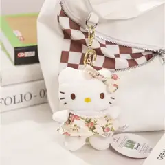 SANRIO - Llavero Peluche Hello Kitty Vestido Floreado