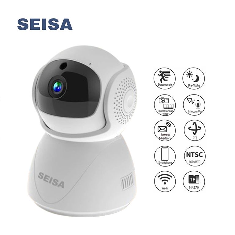 Cámara Seguridad IPC-ZAS02 WiFi 1080P Blanca