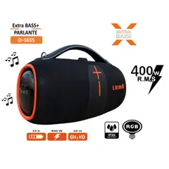 LIDIMI - Parlante Portátil D-S655 Super 400W con función TWS