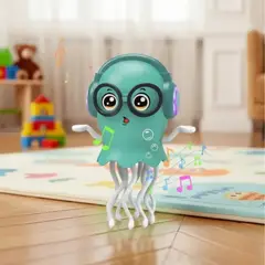 GENERICO - Juguete Musical Interactivo de Medusa Bailarina LED