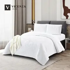 VENEZIA - Set Cubrecama verano + Set de Sabanas + 2 Fundas100% Calidad