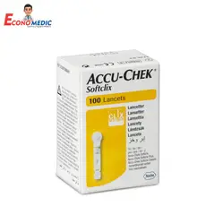 ACCU CHEK - LANCETAS DESCARTABLE SOFTCLIX POR 100 UND -