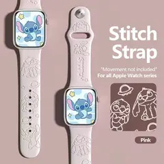 GENERICO - CORREA APPLE WATCH 42-44-45-49 / Palo Rosa - Experimento 626