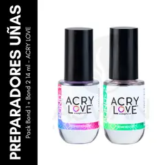 GENERICO - Pack Bond 1 + Bond 2 14 ml - ACRY LOVE