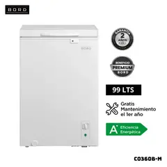 BORD - CONGELADOR 99 L BLANCO - CO99BINV-M