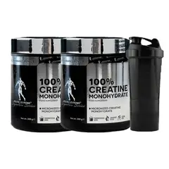 Kevin Levrone - Pack x2 Creatina Monohidratada 300gr + Shaker