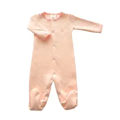 WAWA PIMA - PIJAMA BEBE NIÑA JACQUARD BUNNY MELON