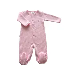 WAWA PIMA - PIJAMA BEBÉ BUNNY ROSE JACQUARD