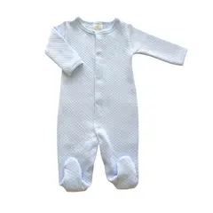 WAWA PIMA - PIJAMA BEBE NIÑO JACQUARD BUNNY SKYBLUE
