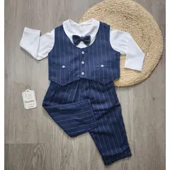 BANNITAS - Terno de niño ENZO azul