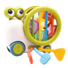 GENERICO - Juguete Montessori Caracol con Bloques Didácticos Verde