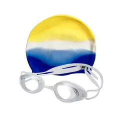 GENERICO - Set Natación Infantil Gafas y Gorra con Filtro UV