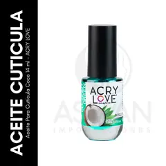 GENERICO - Aceite Para Cutícula Coco 14 ml - ACRY LOVE