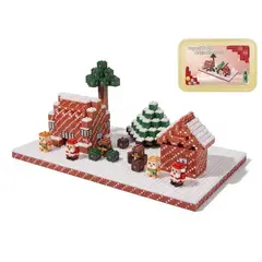 GENERICO - Bloques Magnéticos de Minecraft Navideño Super World 192 Pcs