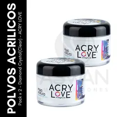GENERICO - Pack x2 - Diamond Crystal - ACRY LOVE