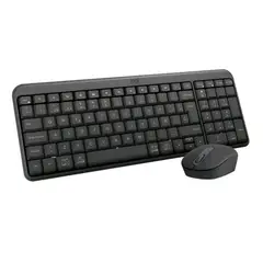 LOGITECH - KIT TECLADO Y MOUSE INALAMBRICO BT MK250 BLACK
