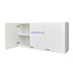 TEMEL - Mueble De Cocina, Alacena Alta De 03 Puertas. 1.20 Metros.
