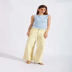 LUVARO - Top Rib Escote Barco