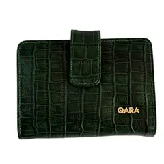 QARA - Billetera de Cuero Genuino Mujer