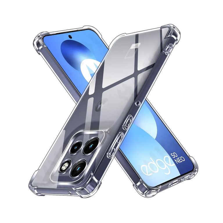 Case Funda Protector MOTO EDGE 60 NEO - TRANSPARENTE ANTI IMPACTO